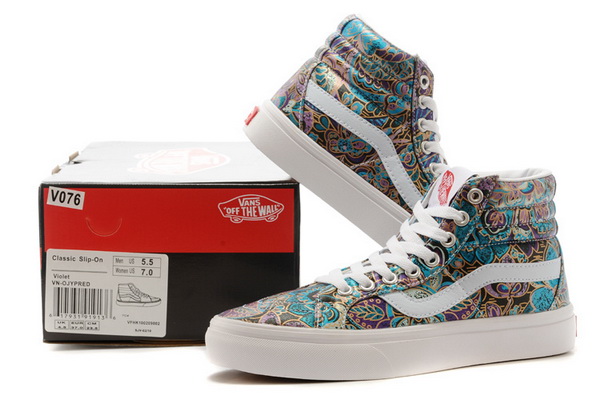 Vans High Top Shoes Women--081